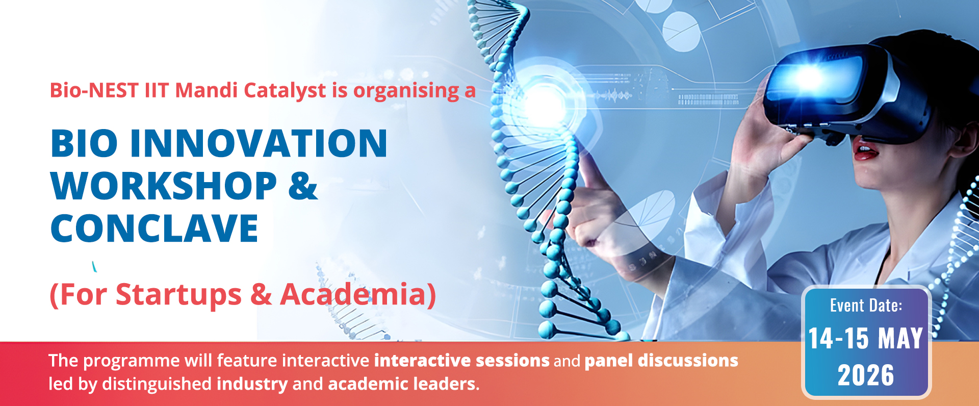 Bio Innovation Workshop & Conclave 2026